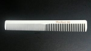 Perfect10 uses a new comb for every customer.